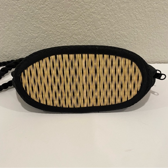 Baskets of Cambodia Wicker Basket Convertible Shoulder Handbag -NWOT - Picture 5 of 6